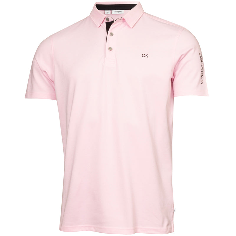 Calvin Klein Uni Polo Shirt - Baby Pink