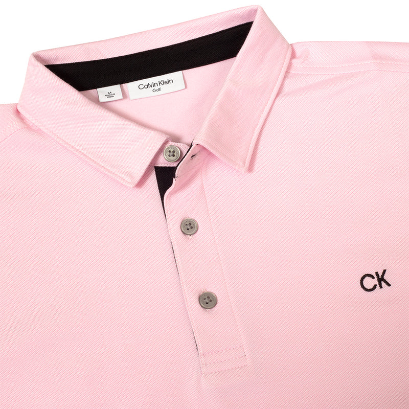 Calvin Klein Uni Polo Shirt - Baby Pink