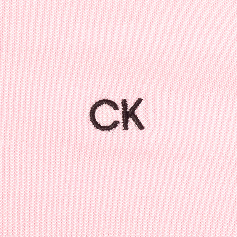 Calvin Klein Uni Polo Shirt - Baby Pink
