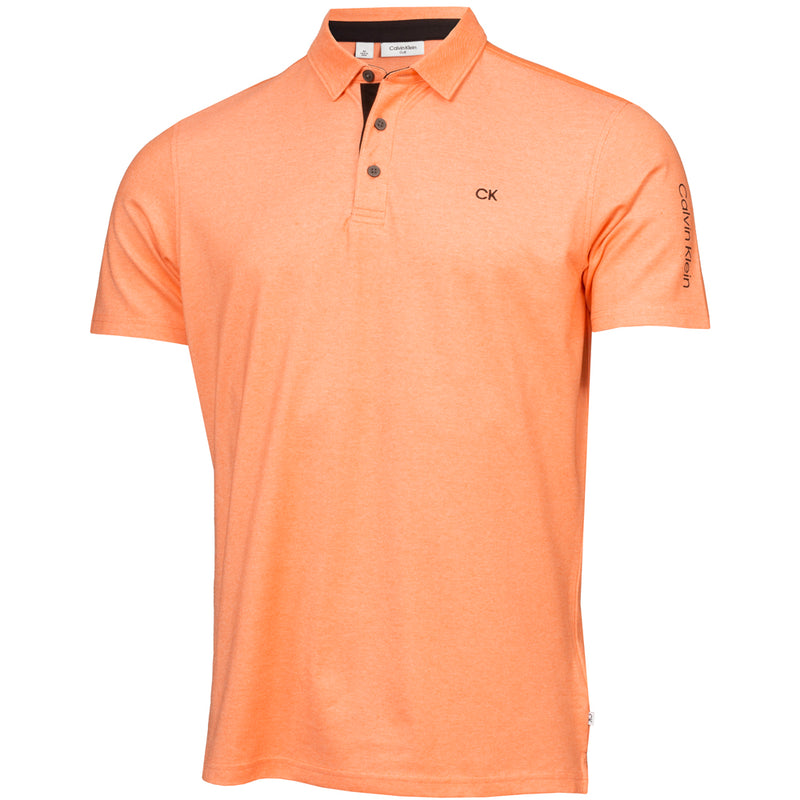 Calvin Klein Uni Polo Shirt - Orange