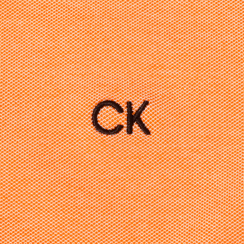 Calvin Klein Uni Polo Shirt - Orange