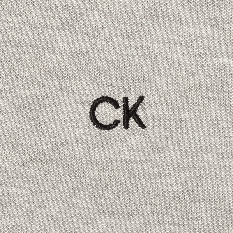 Calvin Klein Uni Polo Shirt - Silver