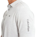 Calvin Klein Uni Polo Shirt - Silver