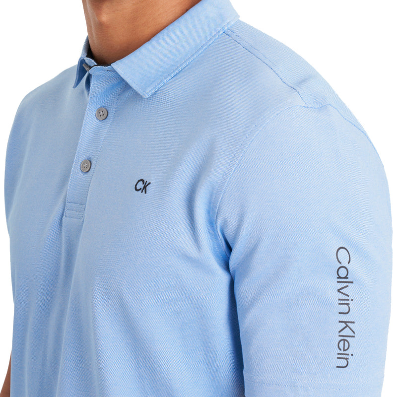 Calvin Klein Uni Polo Shirt - Sky