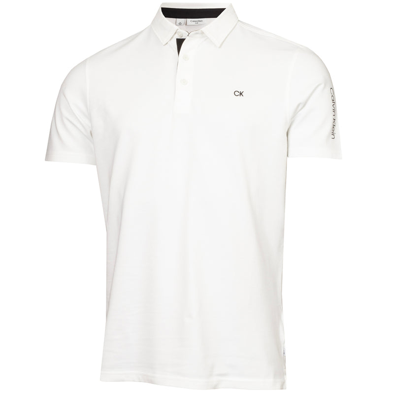 Calvin Klein Uni Polo Shirt - White