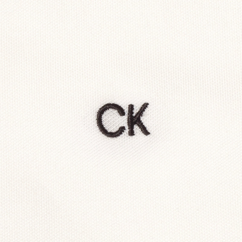 Calvin Klein Uni Polo Shirt - White