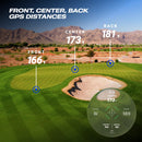 Blue Tees Golf Captain Air Connected Laser Rangefinder - Grey