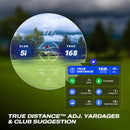 Blue Tees Golf Captain Pro Connected Laser Rangefinder - Black