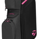 TaylorMade Cart Lite Cart Bag - Black/Grey/Neon Pink
