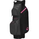 TaylorMade Cart Lite Cart Bag - Black/Grey/Neon Pink