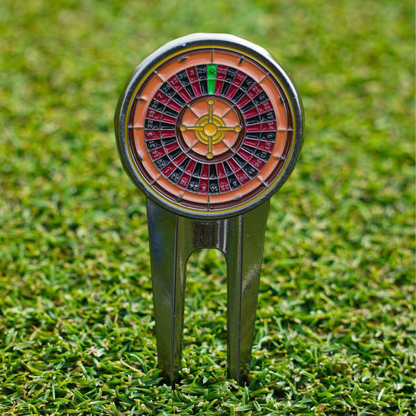 Skins Golf Pitch Mark Repairer - Casino Royale