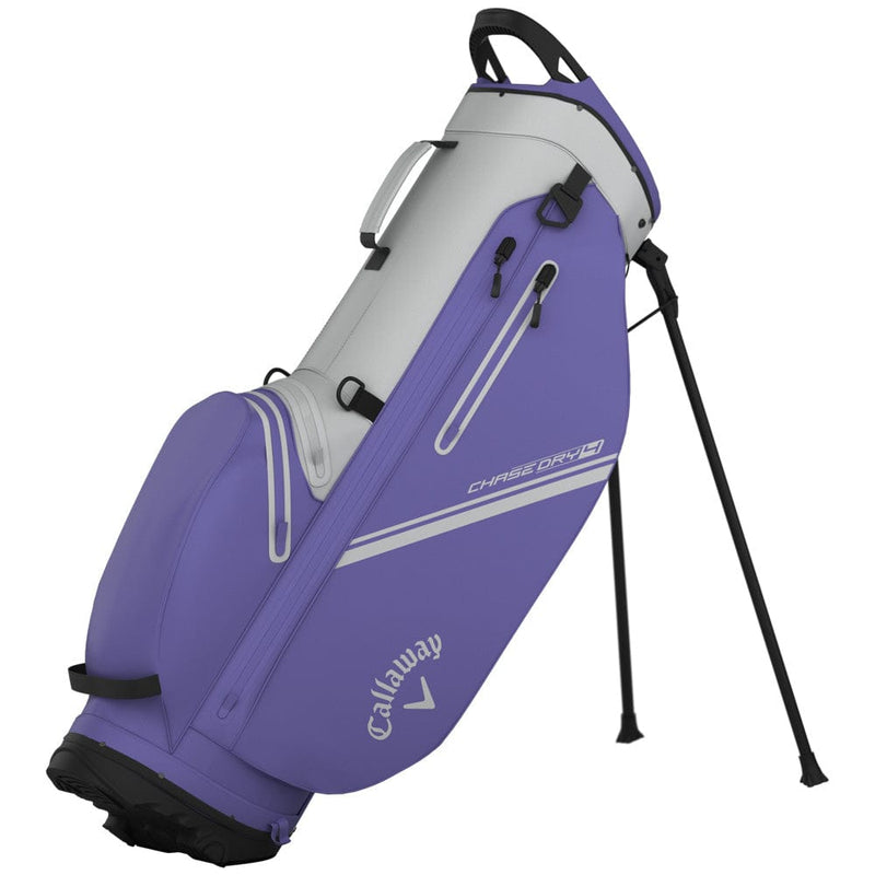 Callaway Chase Dry Waterproof Stand Bag - Silver/Purple