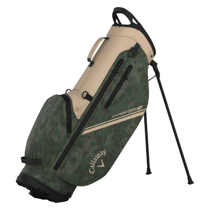 Callaway Chase Dry Waterproof Stand Bag - Tan/Green/Field Camo