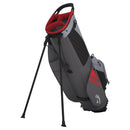 Callaway Chase 4 Stand Bag - Steel/Graphite/Red