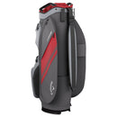 Callaway Chase 14 Cart Bag - Steel/Graphite/Red