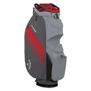 Callaway Chase 14 Cart Bag - Steel/Graphite/Red