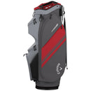 Callaway Chase 14 Cart Bag - Steel/Graphite/Red