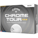 Callaway Chrome Tour Triple Diamond Golf Balls - White - 12 Pack