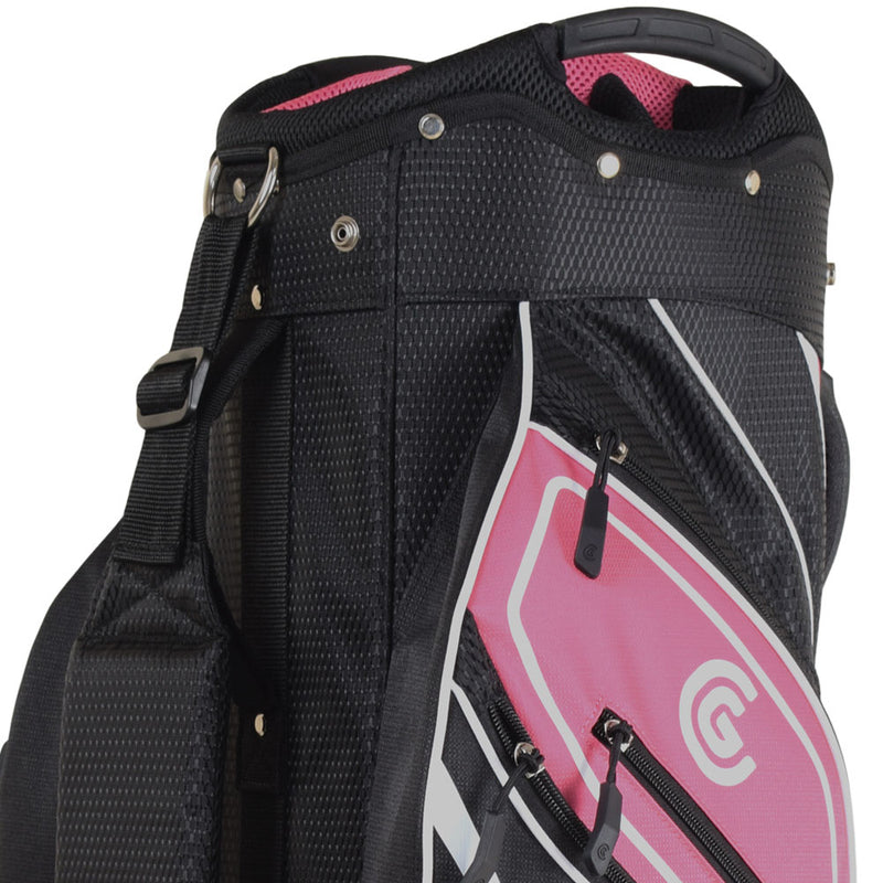 Cleveland Golf Friday 3 Cart Bag - Pink/Black
