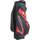 Cleveland Golf Friday 3 Cart Bag - Red/Charcoal