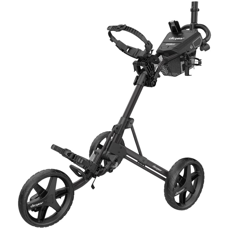 Clicgear 4.5 Trolley 3-Wheel Push Trolley - Black