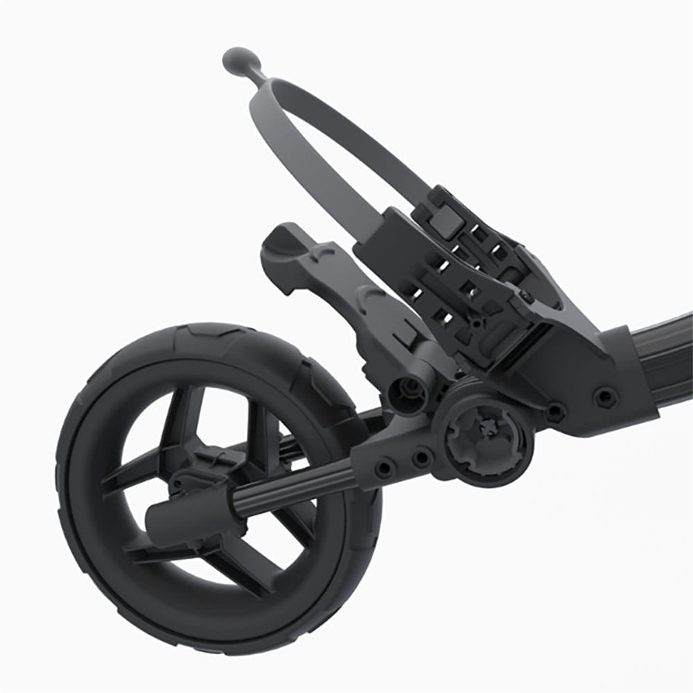 Clicgear Rovic Console Clicgear Rovic RV1C 2.0 Compact 3-Wheel Push Trolley - Blue