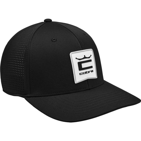 Cobra Crown C Patch Cap - Black/White