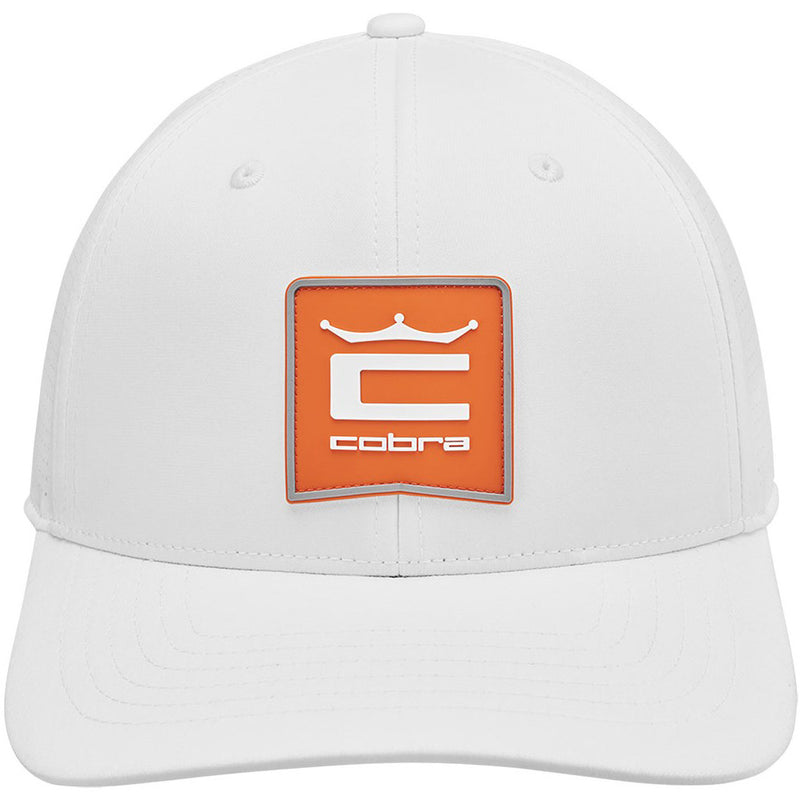 Cobra Crown C Patch Cap - White/Orange