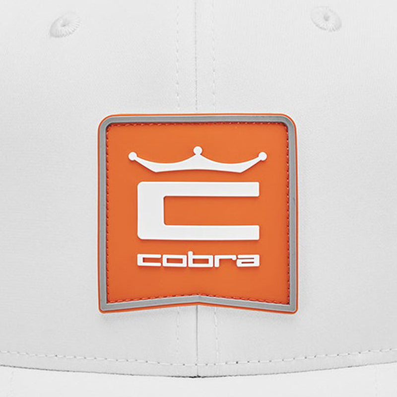 Cobra Crown C Patch Cap - White/Orange