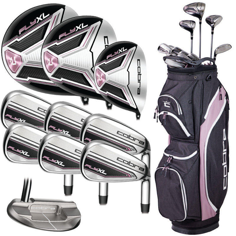 Cobra Fly XL 2 11-Piece Cart Bag Package Set - Ladies
