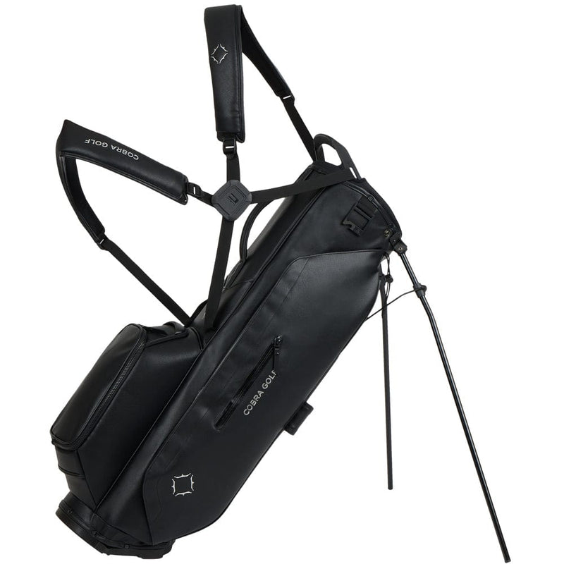 Cobra Premium Stand Bag - Black/Silver