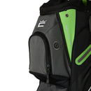 Cobra Signature Cart Bag - Black/Grey/Green