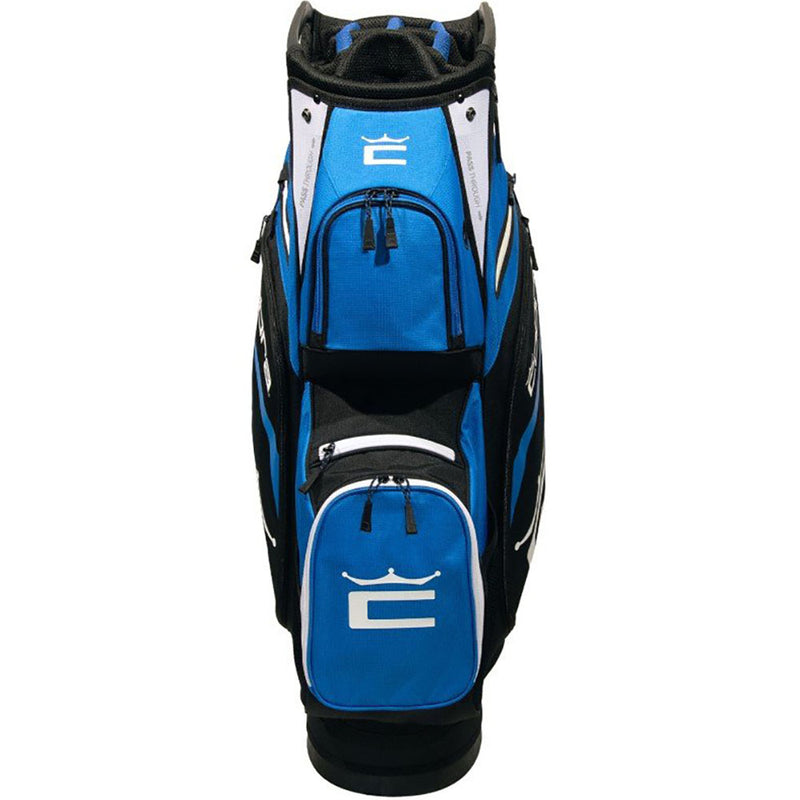 Cobra Signature Golf Cart Bag - Bright White/Puma Black/Electric Blue