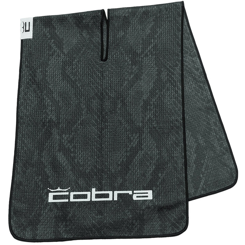 Cobra Snakeskin Towel - Black Snakeskin