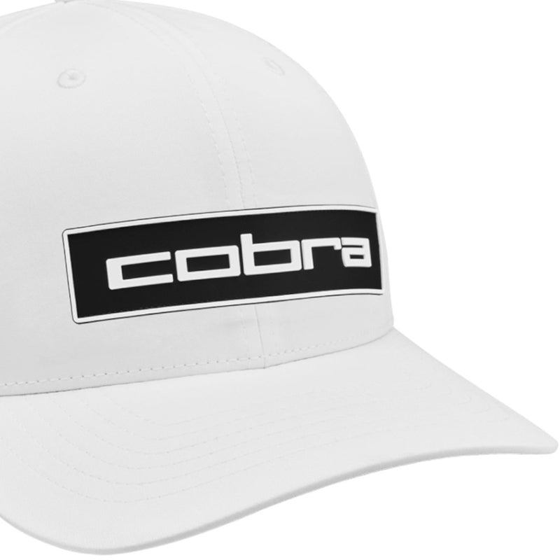 Cobra Tour Tech Cap - White/Black