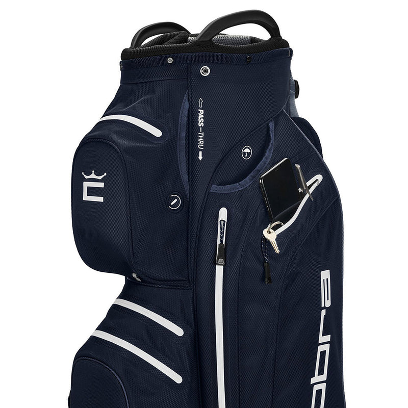 Cobra Ultradry Pro Waterproof Cart Bag - Navy Blazer/White