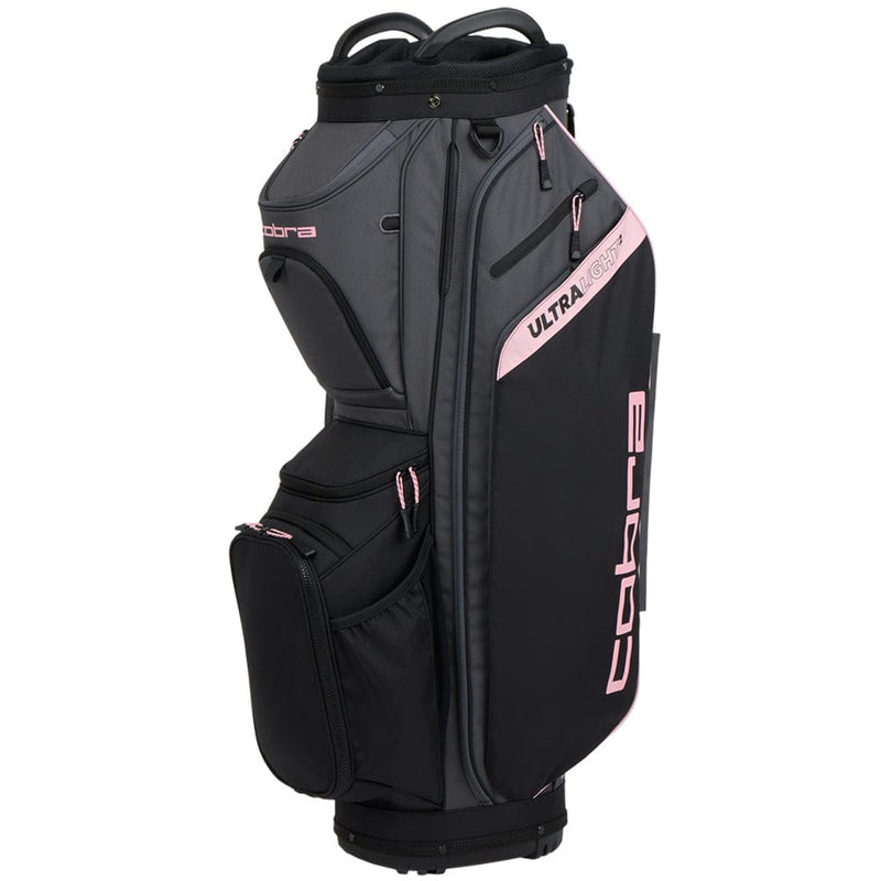 Cobra Ultralight 2 Cart Bag - Black/Rose Gold