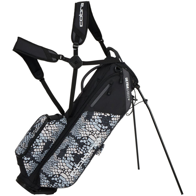 Cobra Ultralight 2 Pro Stand Bag - Black/Snake Camo