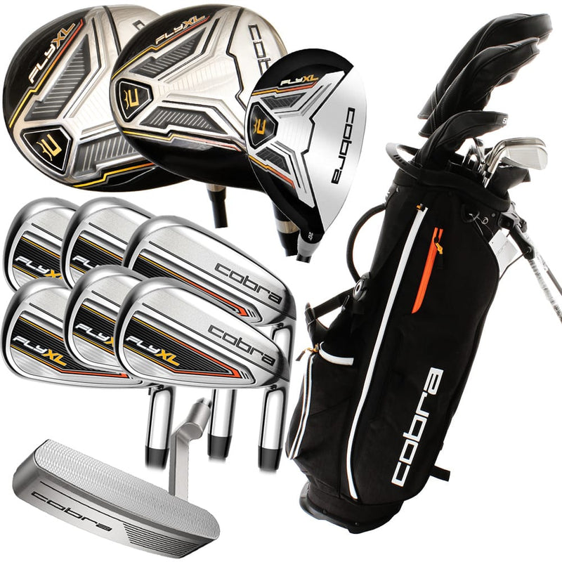 Cobra Fly XL 2 11-Piece Stand Bag +1" Longer Package Set - Steel