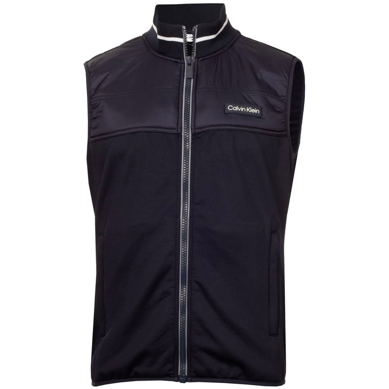 Calvin Klein Concourse Hybrid Full-Zip Gilet - Navy