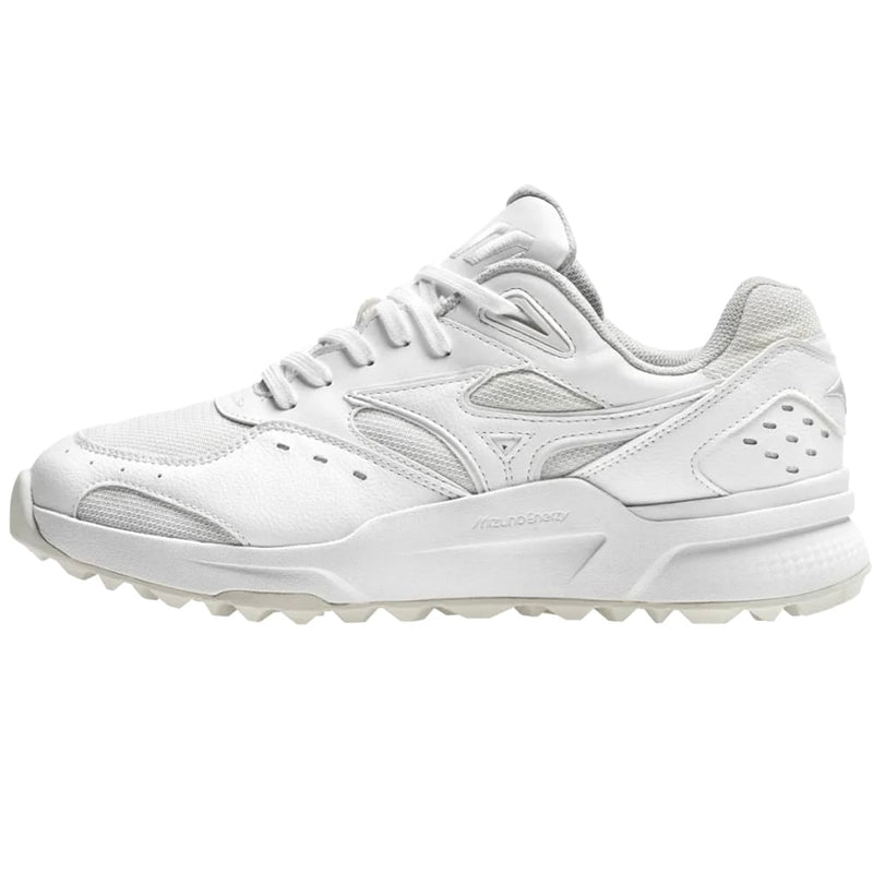 Mizuno Contender GS Spikeless Shoes - White/White/White