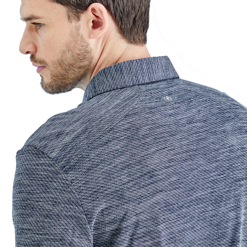 Ping Creek Polo Shirt - Navy Melange