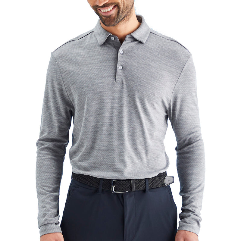 Ping Creek Polo Shirt - Rock Melange