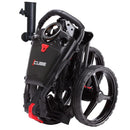 Cube 3 3-Wheel Push Trolley - Charcoal/Black