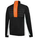 Galvin Green Dalton Insula 1/4 Zip Pullover - Black/White/Orange