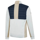 Galvin Green Dalton Insula 1/4 Zip Pullover - Sand/Navy/White