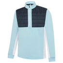 Galvin Green Dalton Insula 1/4 Zip Pullover - Crystal Blue/Navy