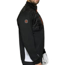 Galvin Green Dalton Insula 1/4 Zip Pullover - Black/White/Orange