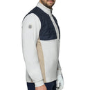 Galvin Green Dalton Insula 1/4 Zip Pullover - Sand/Navy/White