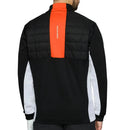 Galvin Green Dalton Insula 1/4 Zip Pullover - Black/White/Orange